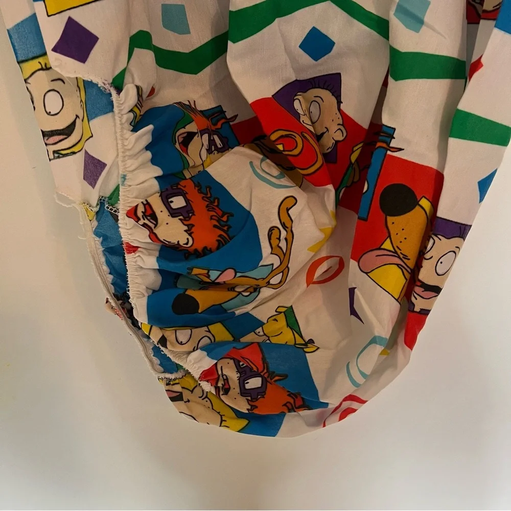 Vintage Nickelodeon Rugrats 3-Piece Twin Sheet Set
